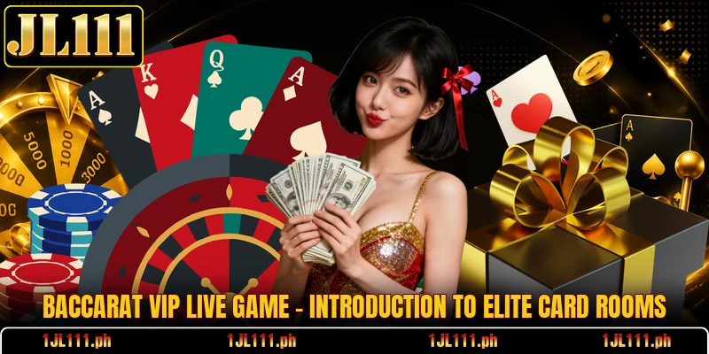 Baccarat VIP Live Game - Introduction To Elite Card Rooms