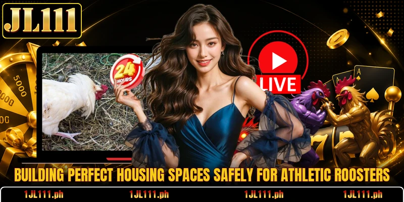Building perfect housing spaces safely for athletic roosters