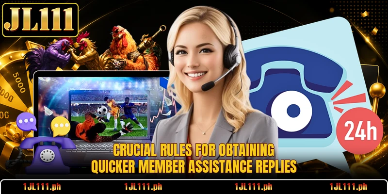 Crucial rules for obtaining quicker member assistance replies