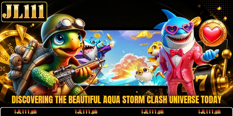 Discovering the beautiful Aqua Storm Clash universe today