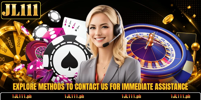 Explore methods to contact us for immediate assistance
