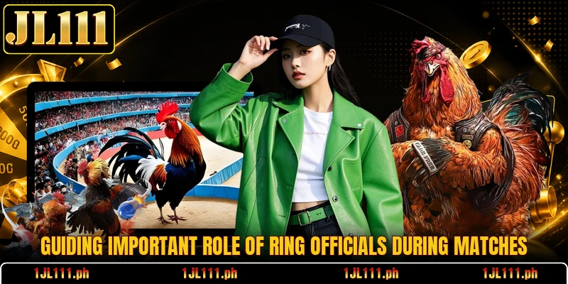 Guiding important role of ring officials during matches