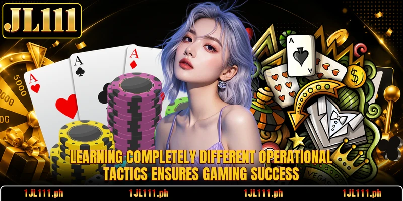 Learning completely different operational tactics ensures gaming success