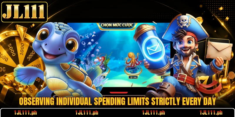 Observing individual spending limits strictly every day