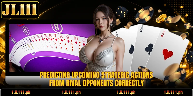 Predicting upcoming strategic actions from rival opponents correctly
