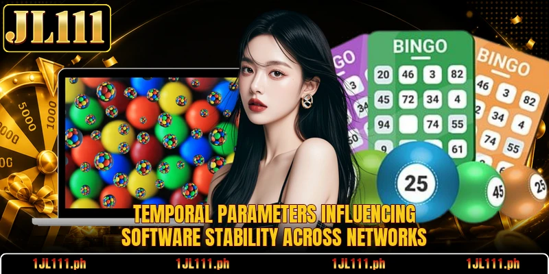Temporal parameters influencing software stability across networks