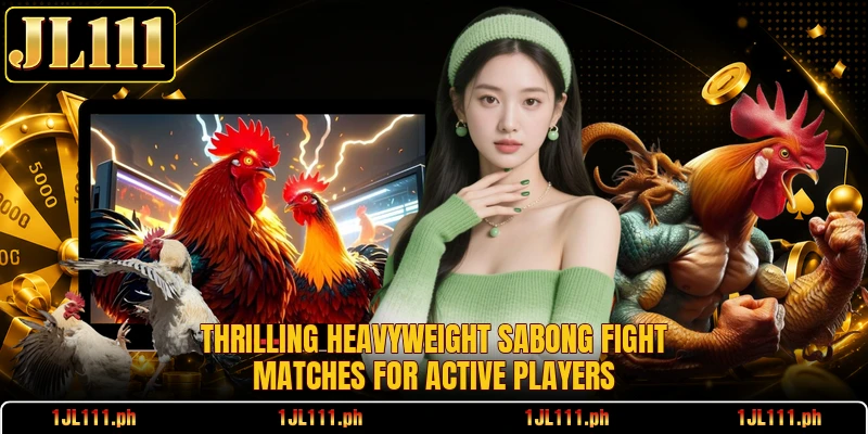Thrilling heavyweight sabong fight matches for active players