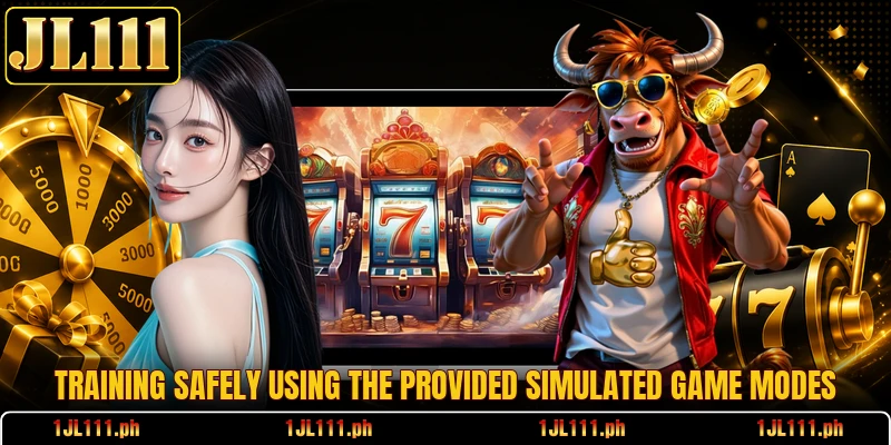 Training safely using the provided simulated game modes