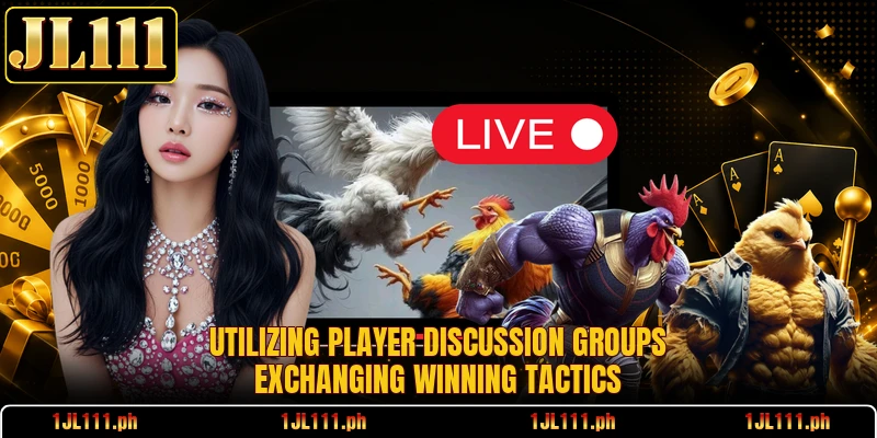 Utilizing player discussion groups exchanging winning tactics